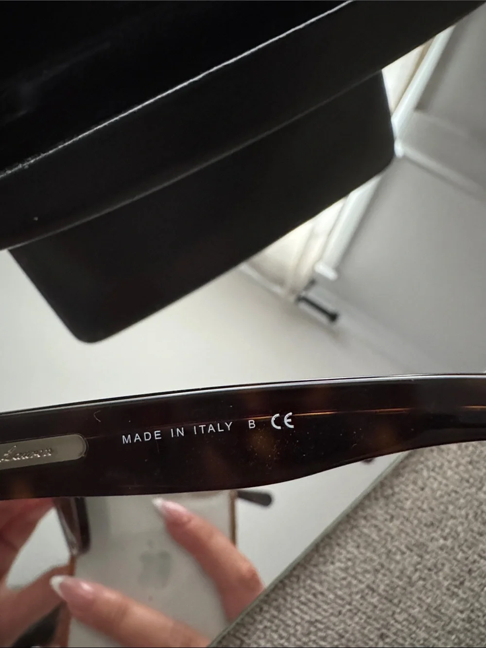 Ralph Lauren Round Tortoiseshell Red Sunglasses